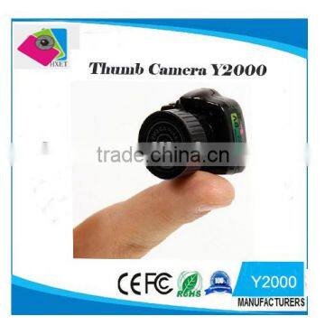 Funny cheap christmas gifts Mini DV Smallest Camcorder y2000