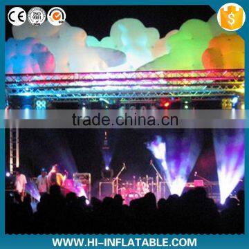 2015 Newly design creactive event/stage decoration inflatable cloud