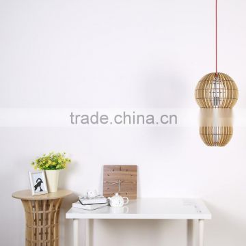 LED pendant Light JK-8005B-19 Stylish Modern wooden lamp, wooden pendant light, canteen light