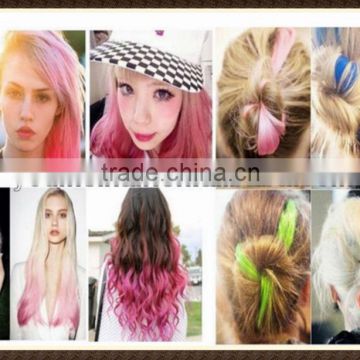 2014 easy-removable color hair chalk/color chalk for hair