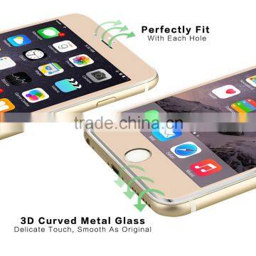 For IPhone 6S Screen Protector 3D Touch Compatible 3D Curved Edge Design Full Coverage Tempered Glass Alloy Material photo-2