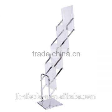 Metal Literature Rack Display Holder Stand ,Brochure Holder