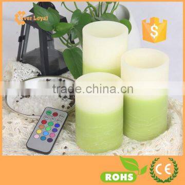 18-key Remote Control Pillar Candle Light LED Led Candles Remote