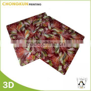 Eco-friendly customized recycled kitchen plastic table mat