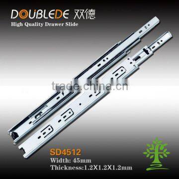 3-fold metal box drawer slide / kitchen cabinet parts