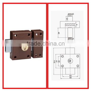 Verrou lock 458 lock steel bolt lock