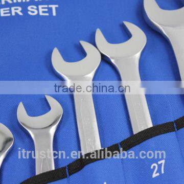 12 Pcs Spanner Tools Set Combination Wrench With Canvas Bag GS KING TOOLS photo-4
