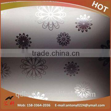 room interior partition silk-screen decorative glass