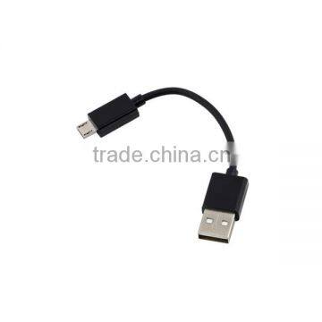 10CM USB 2.0 A to Micro B Data Sync Charge Cable Cord For Cellphone for PC for Laptop