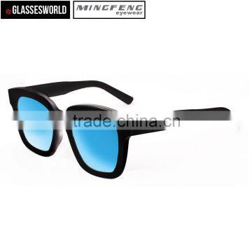 Custom acetate sunglasses mirror sunglasses made in china