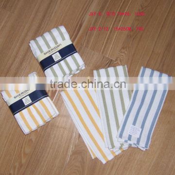 100%cotton yarn dyed tea towels