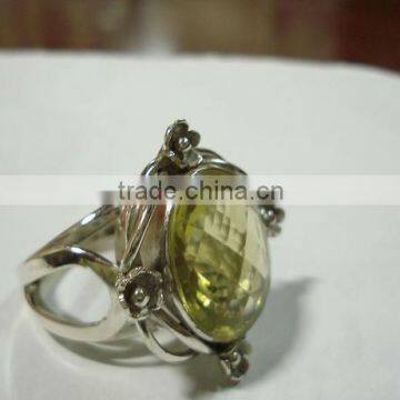 925 Sterling silver designer gemstone rings
