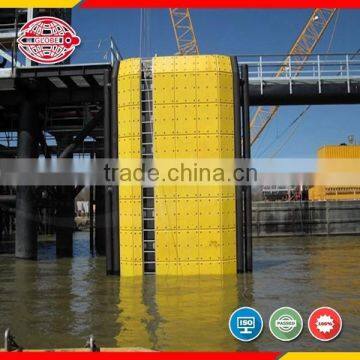 high performance uhmwpe facing plates/dock bumper plate