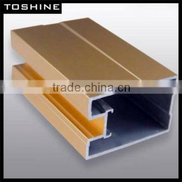 aluminum extrusion profiles with powder coating surface treatment