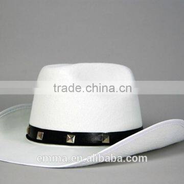 Top new white cowboy hat sale cowboy hat with cheap price HT2081