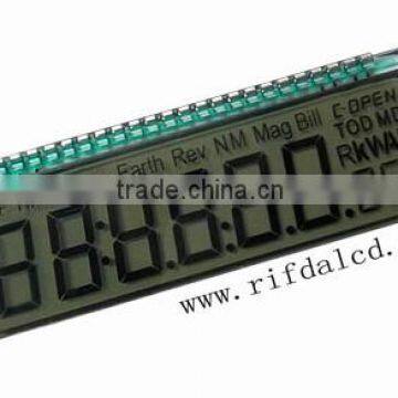 Transmissive single side lcd display with pin