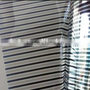 PET Material and Decorative,Elegant Stripe Explosion-Proof Function Decorative Film