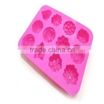 good grade raindrop shape silicone rubber cake molds