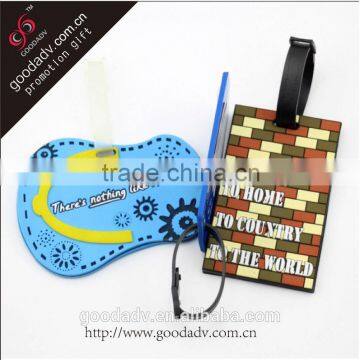 2016 New Style PVC Luggage Tag Good for Travel Promotional Gifts photo-3