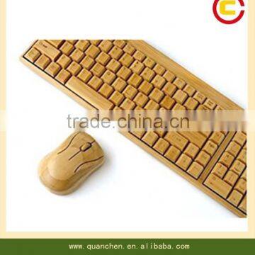 Bamboo Wireless Keyboard and Mouse