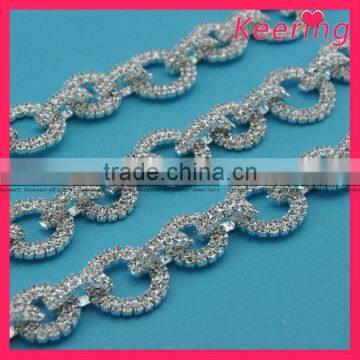 new arrival strass rhinestone cup chain WRC-184