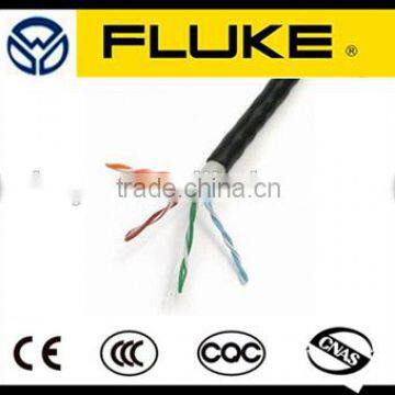 Underground Outdoor Waterproof CAT5e Cat6 UTP LAN Cable Vertical Cable Go Green CCA CCS PE PVC Jackets photo-2