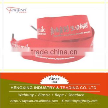 30mm width red polyester printed grosgrain ribbon