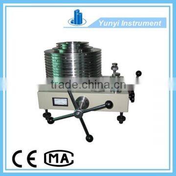 Dead weight pressure tester with various specification/DWT