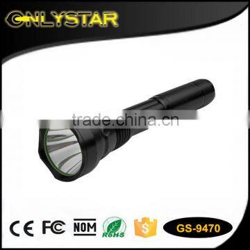 Onlystar GS-9470 china factory supply aluminum t6 led high light heavy duty flashlight