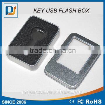 Silver 4GB Metal Key Shaped USB 2.0 Flash Drive, Golden Key Drive Memory 4gb, Mini Metal Traveller Key photo-6