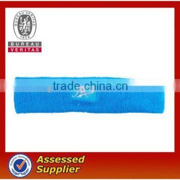 Elastic cotton headband for sports event