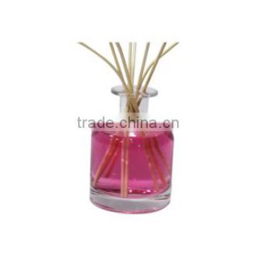 round reed stick glass diffuser bottle