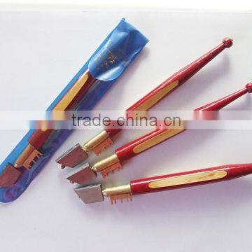 Wood handle glass cutting tool glass tile cutter diamond tipped