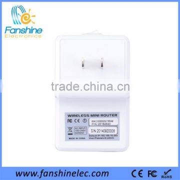 Fanshine 300Mbps Wireless Home Mini Wifi Repeater With 2 Lan Ports and On Off photo-4