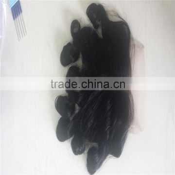 Alibaba express hair cheap funmi hair full lace closure piece