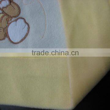 Superior Quality Embroidered Print Fleece Baby Banket photo-4