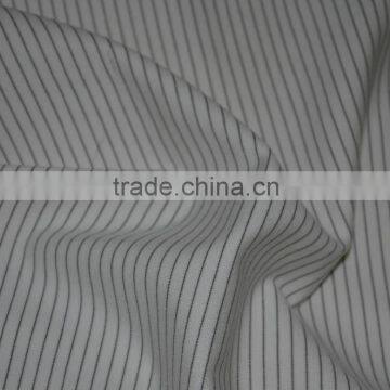 CVC cotton polyester interlock 32s 230 gsm Yarn dyed stripe fabric