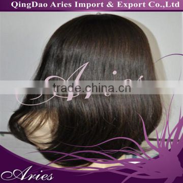 Fluffy fashion wig female human hair Jewish wig