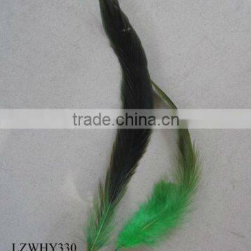 Rooster hackle saddle feather coque tail feathers LZWHY330