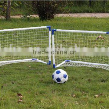 Foldable mini soccer goal post for kids double one