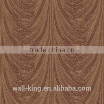 Brown Stripe Line Texture Office Wallpaper Designs photo-2