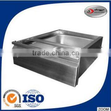 stainless steel plate /sheet metal fabrication Wall mounting box plate