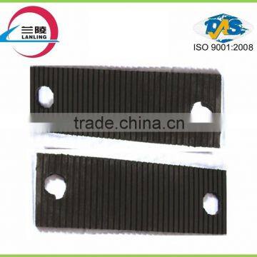 Vibration insulation rubber pad for railway