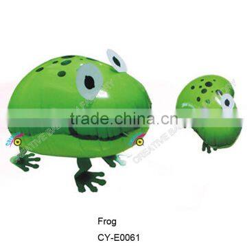 2015 wholesale animal shaped walking pet balloon helium walking pet balloon walking frog balloon helium balloon