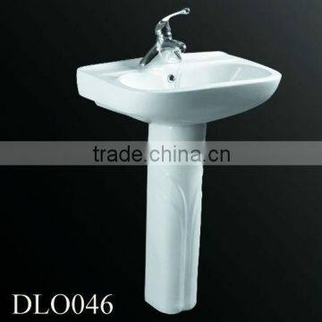 DLO046 Fashionable oval restaurant bathroom sinks