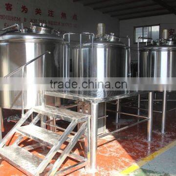 Beer brewing equipment stainless steel mash tank