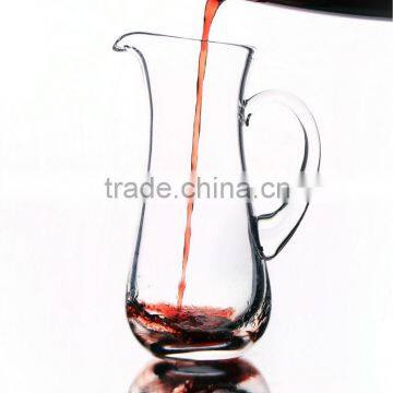 Large Modern Blown Glass Wine Carafe Water Jug