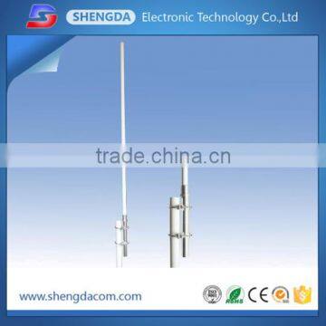 (144/430/1200MH) 3 band 1.7m fiberglass marine fixed station antenna with stainless steel brackets used for fishing boats SE5000