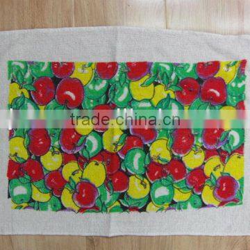 cotton full color print tea towel