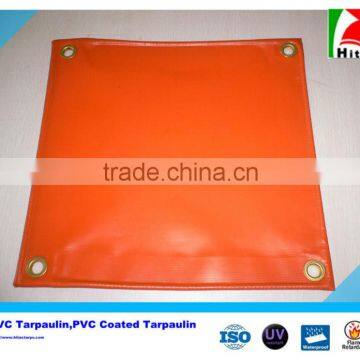 Heavy Duty PVC Vinyl Orange Tarpaulin